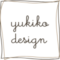 yukikodesignロゴフレーム
